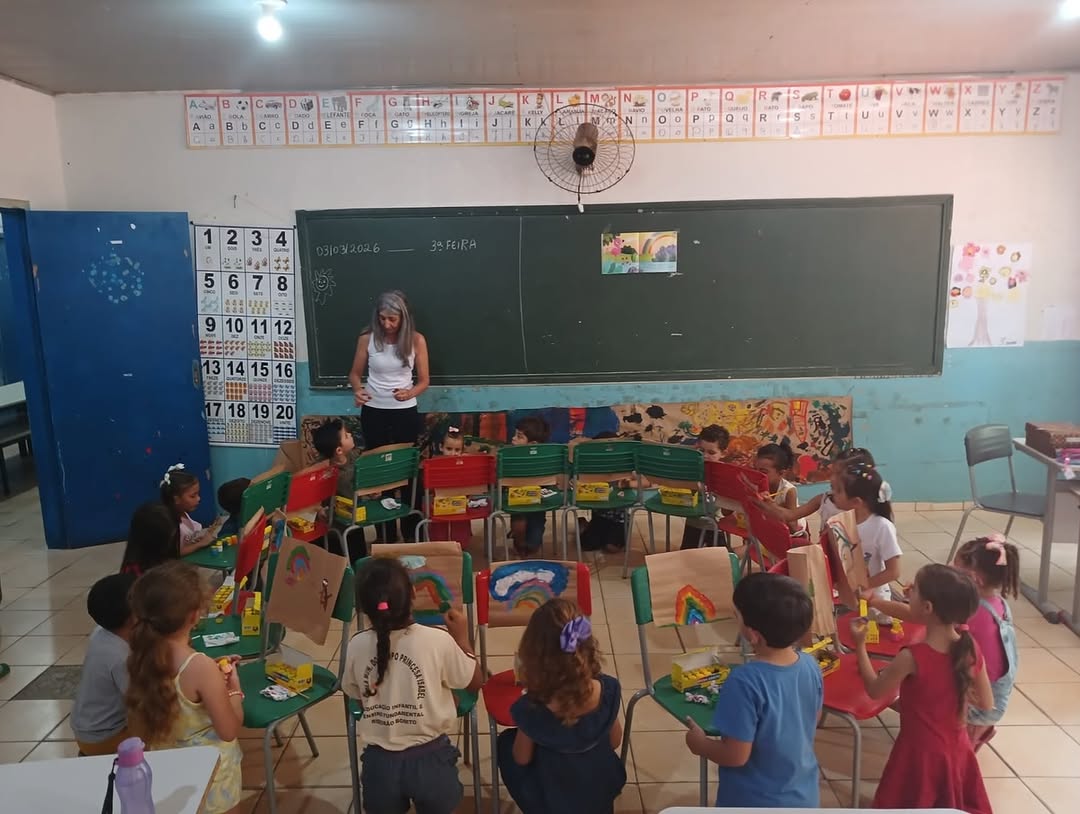 Interpretação de história através do desenho