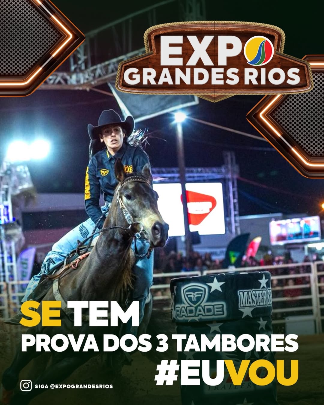 Se tem Rodeio eu Vou - ExpoGrandesRios 2026