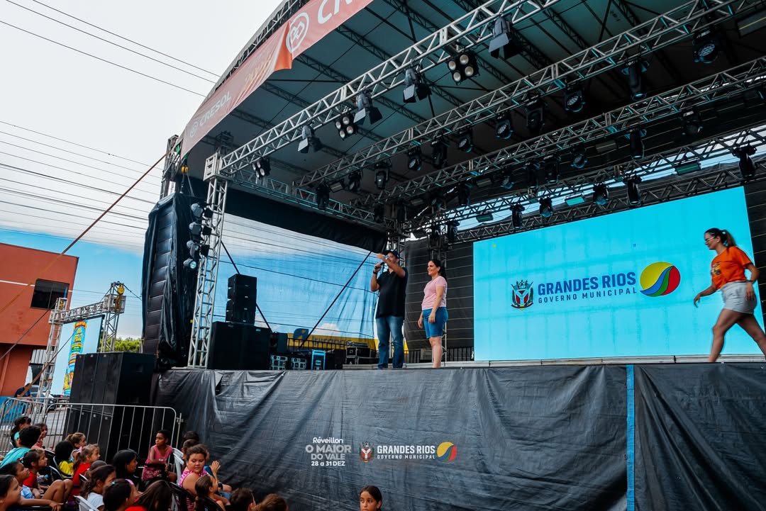 Diversão e Alegria Marcam Segundo Dia de Evento em Grandes Rios