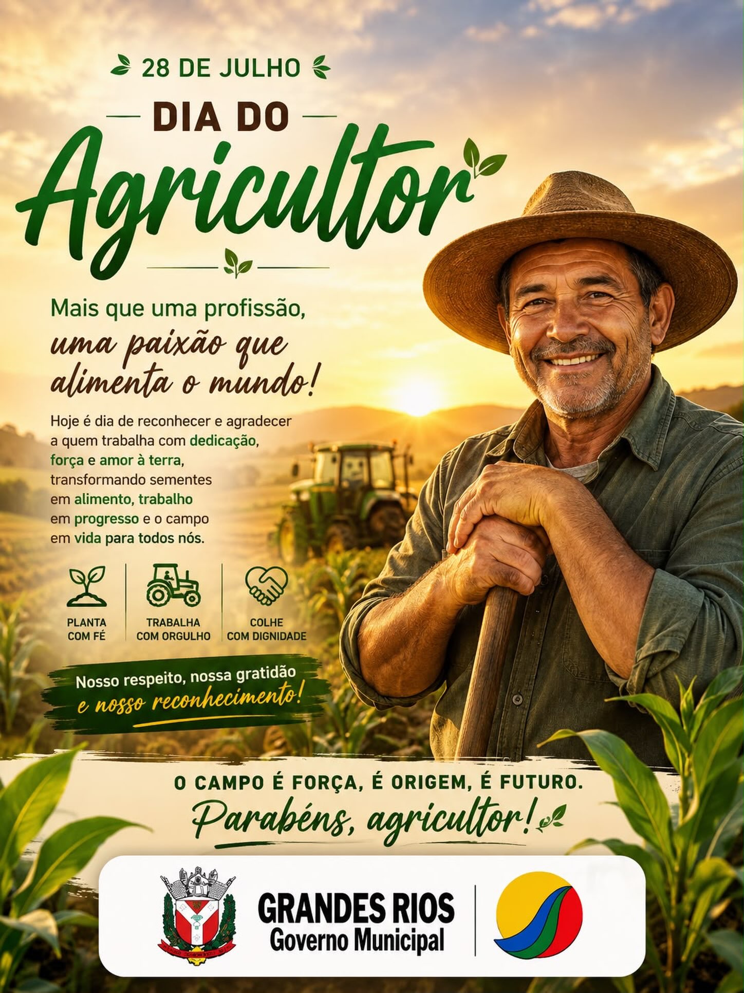28 de Julho - Dia do Agricultor