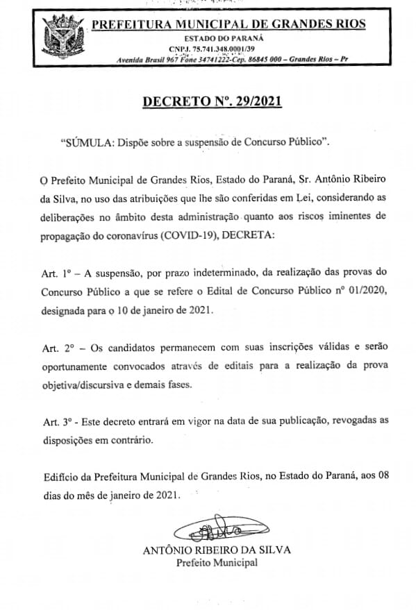 CONCURSO PÚBLICO