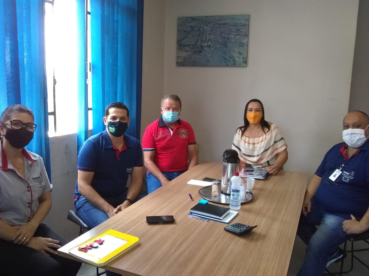 Início do ano letivo e transporte escolar foram temas discutidos em reunião realizada no dia 09/02 na Prefetura de Grandes Rios