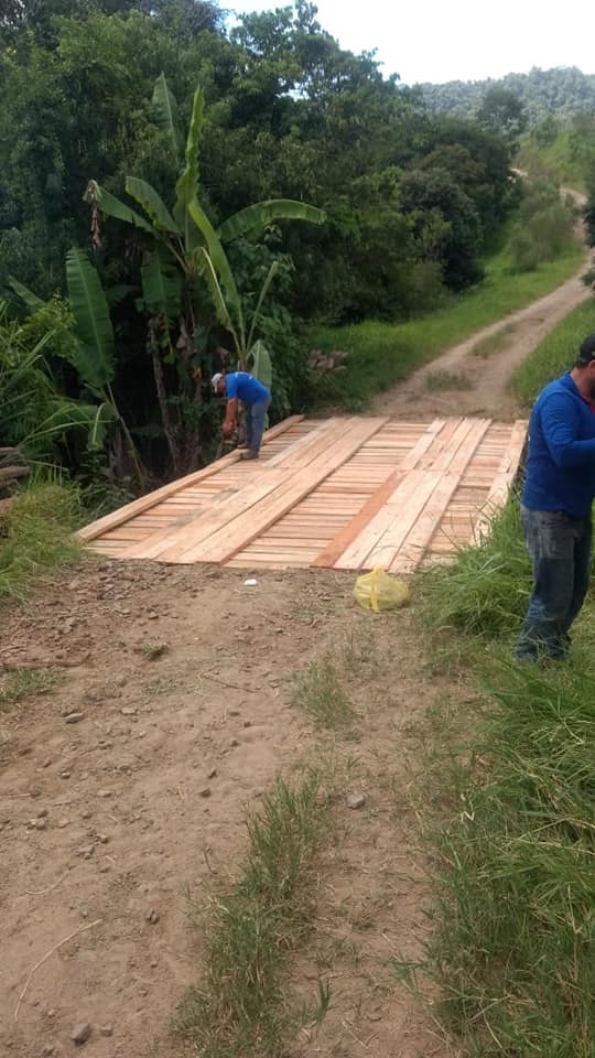 Mais uma ponte revitalizada com sucesso