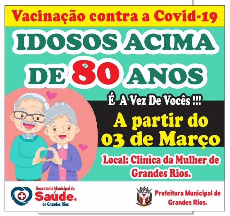 Atenção população de Grandes Rios