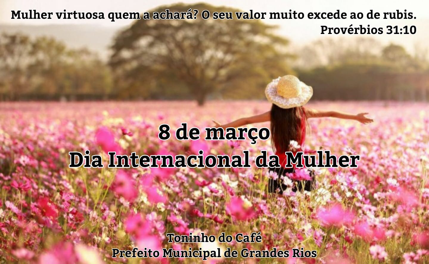 8 de março Dia Internacional da Mulher