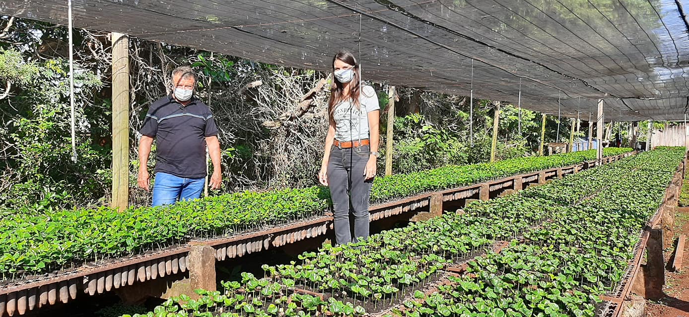 Visita ao Viveiro Municipal em Ribeirão Bonito