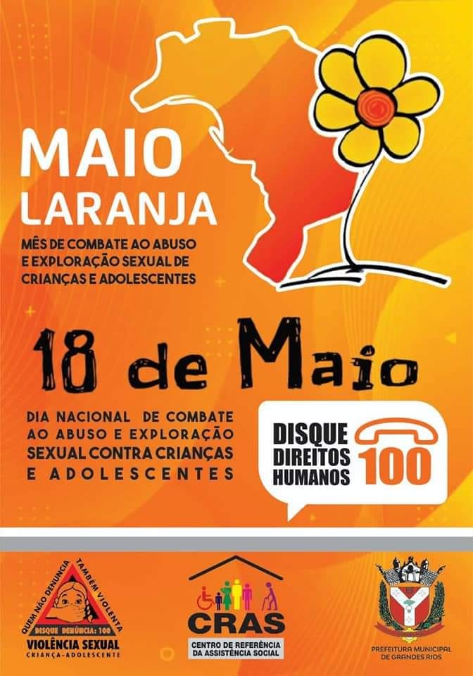 18 de Maio - Dia Nacional contra o abuso e Exploração Sexual de Crianças e Adolescentes