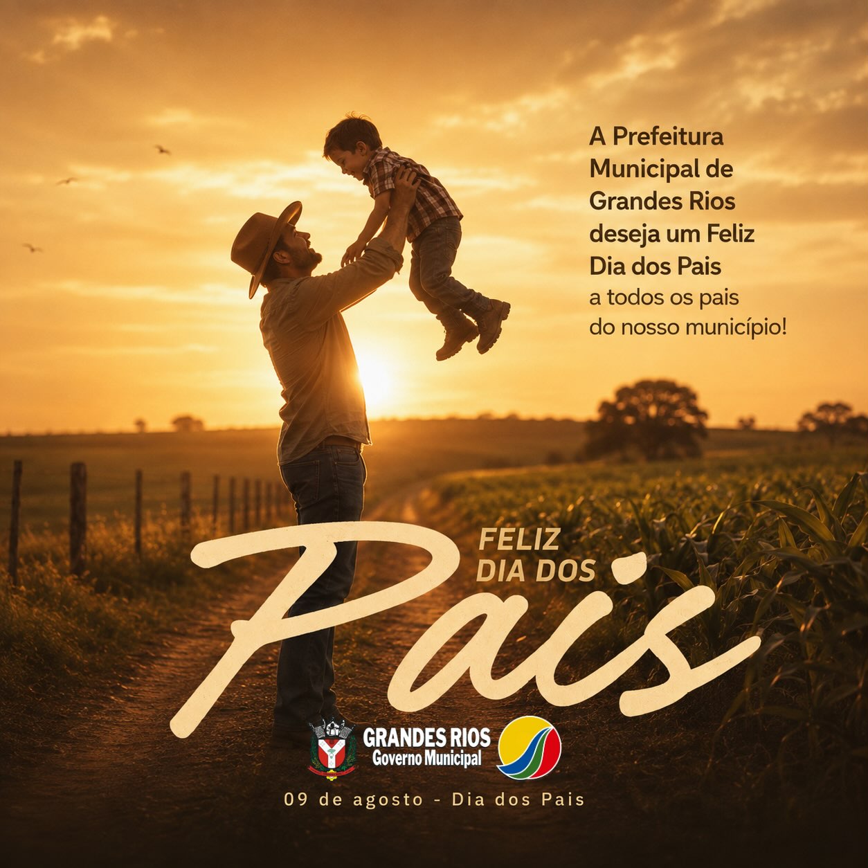 09 de Agosto - Dia dos Pais