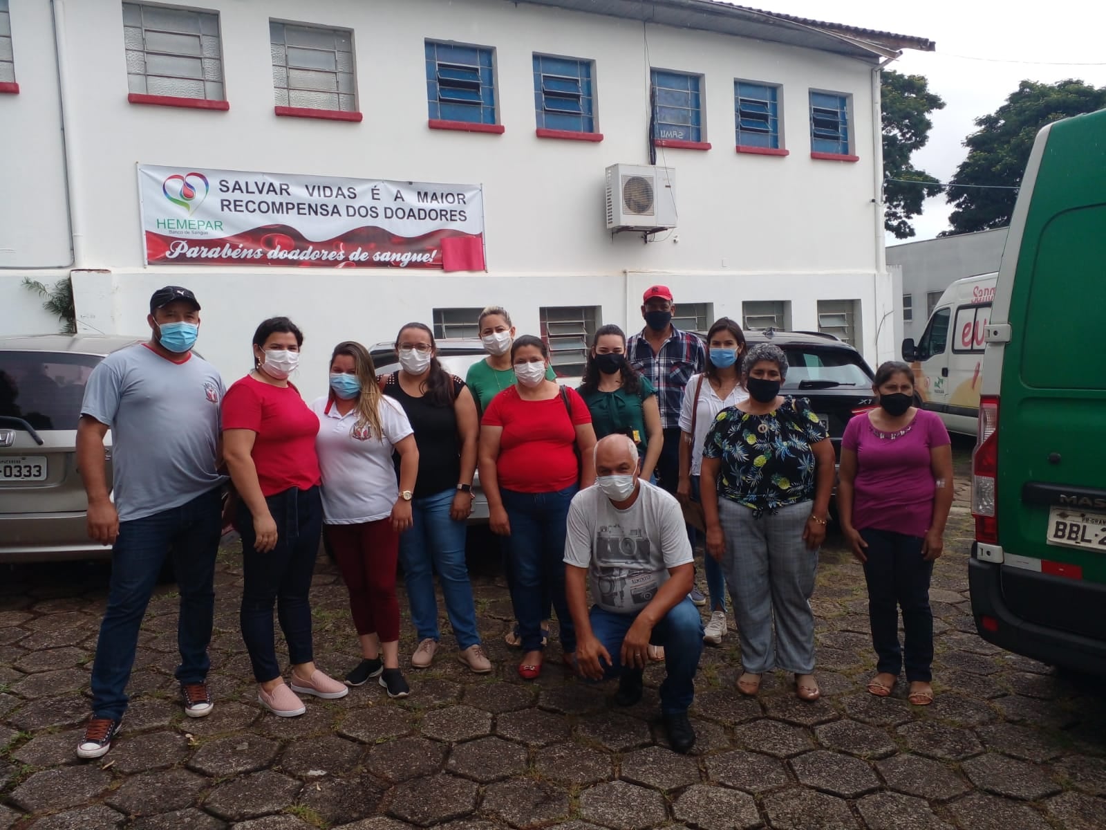 Cidadãos grandesrienses vão à Apucarana para doação sangue ao hemocentro