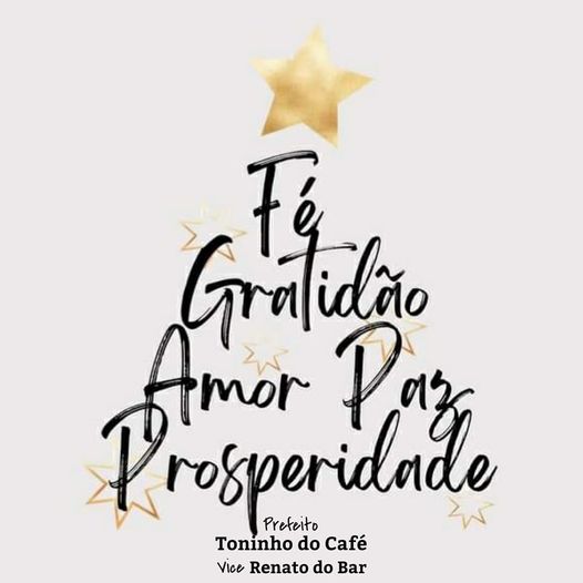 Fé, Gratidão, Amor, Paz e Prosperidade - Feliz Natal