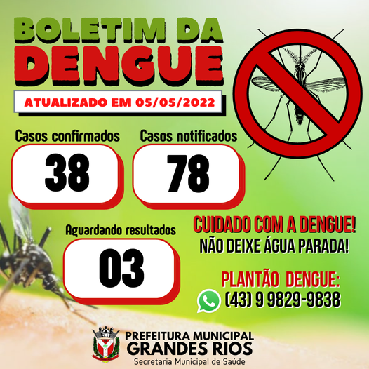 Boletim informativo DENGUE