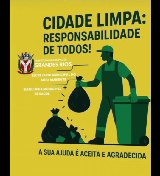 Atenção, população de Grandes Rios!