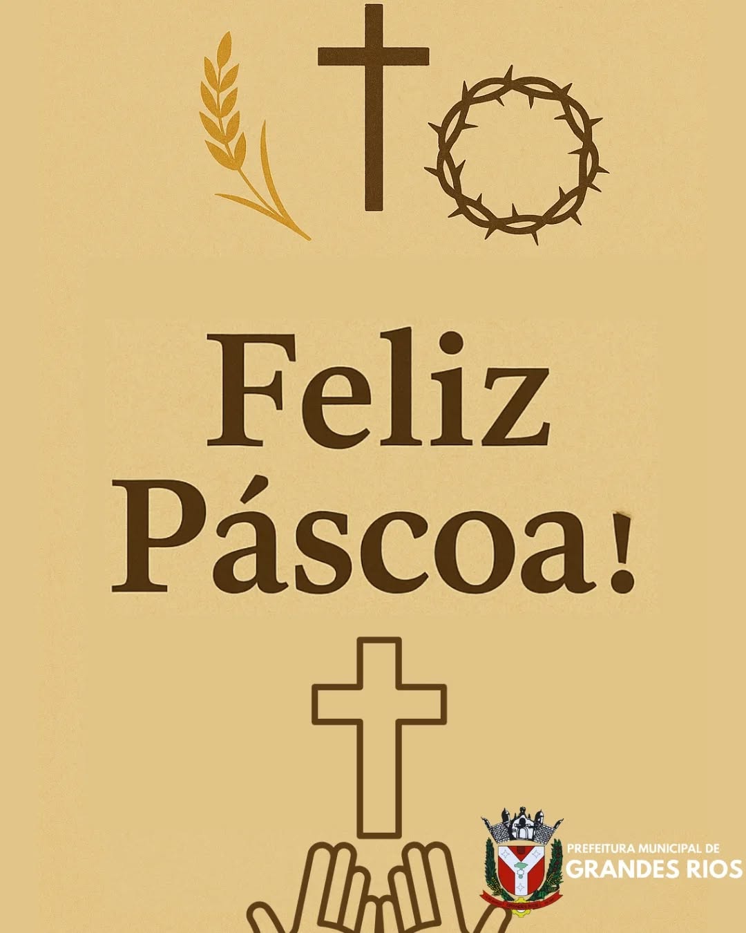 Uma feliz e abençoada Páscoa a todos!