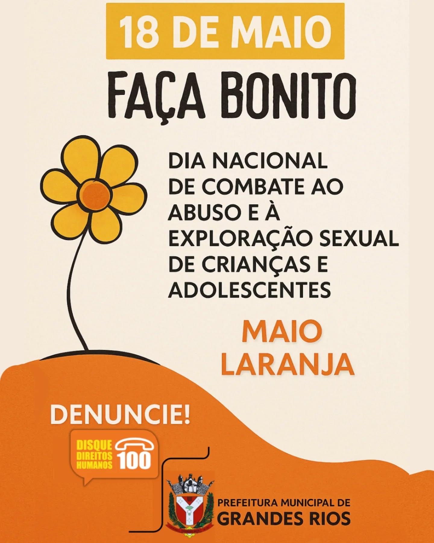 18 de Maio - Faça Bonito
