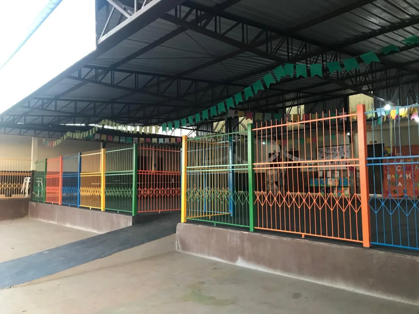 Pintura do Centro de Convivência/Projeto Menino Esperança