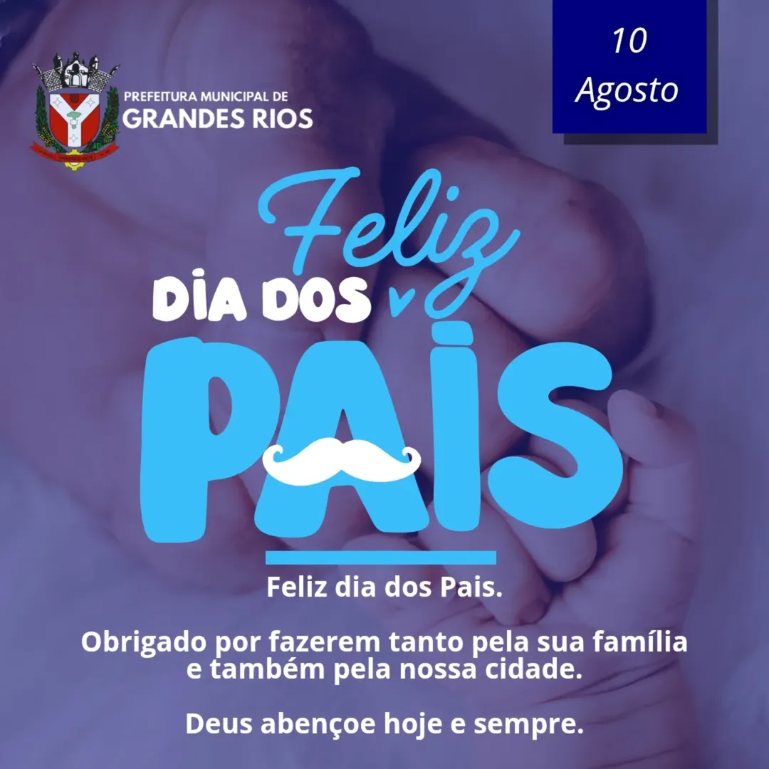 FELIZ DIA DOS PAIS!