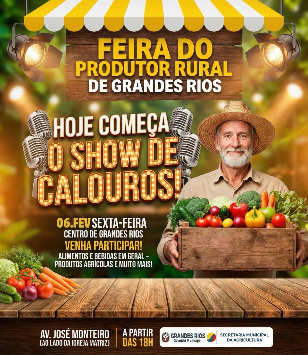 Feira do Produtor Rural e Show de calouros