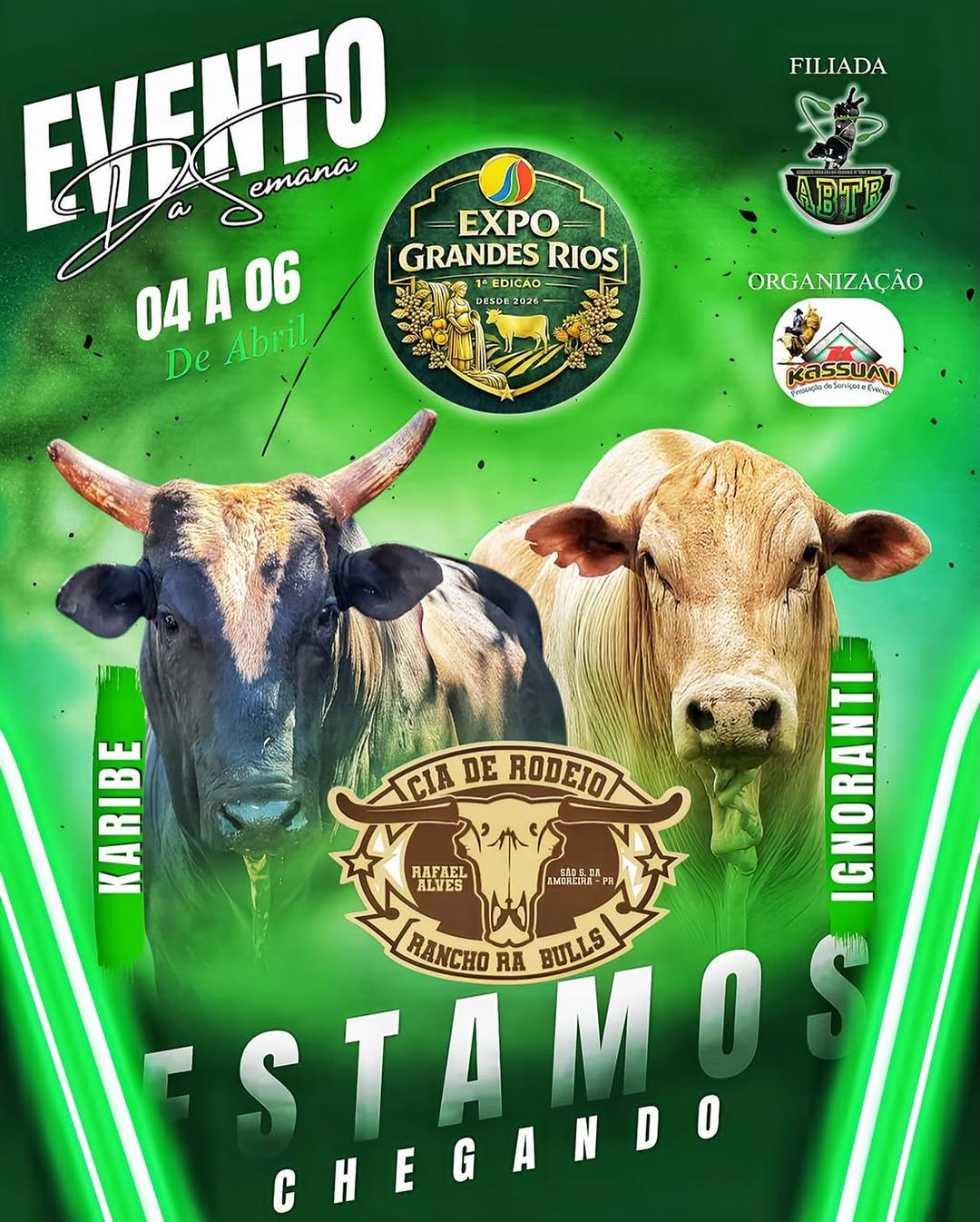 Estamos chegando!  Cia de Rodeio RANCHO RA BULLS