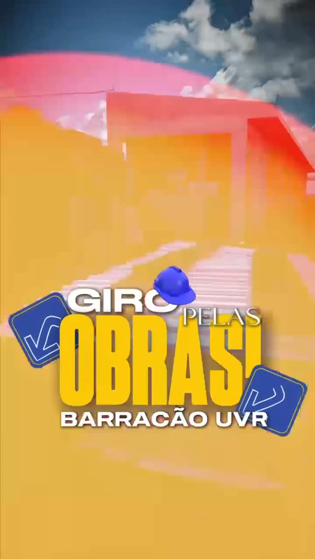 Giro pelas obras na sede: Construção do barracão da UVR