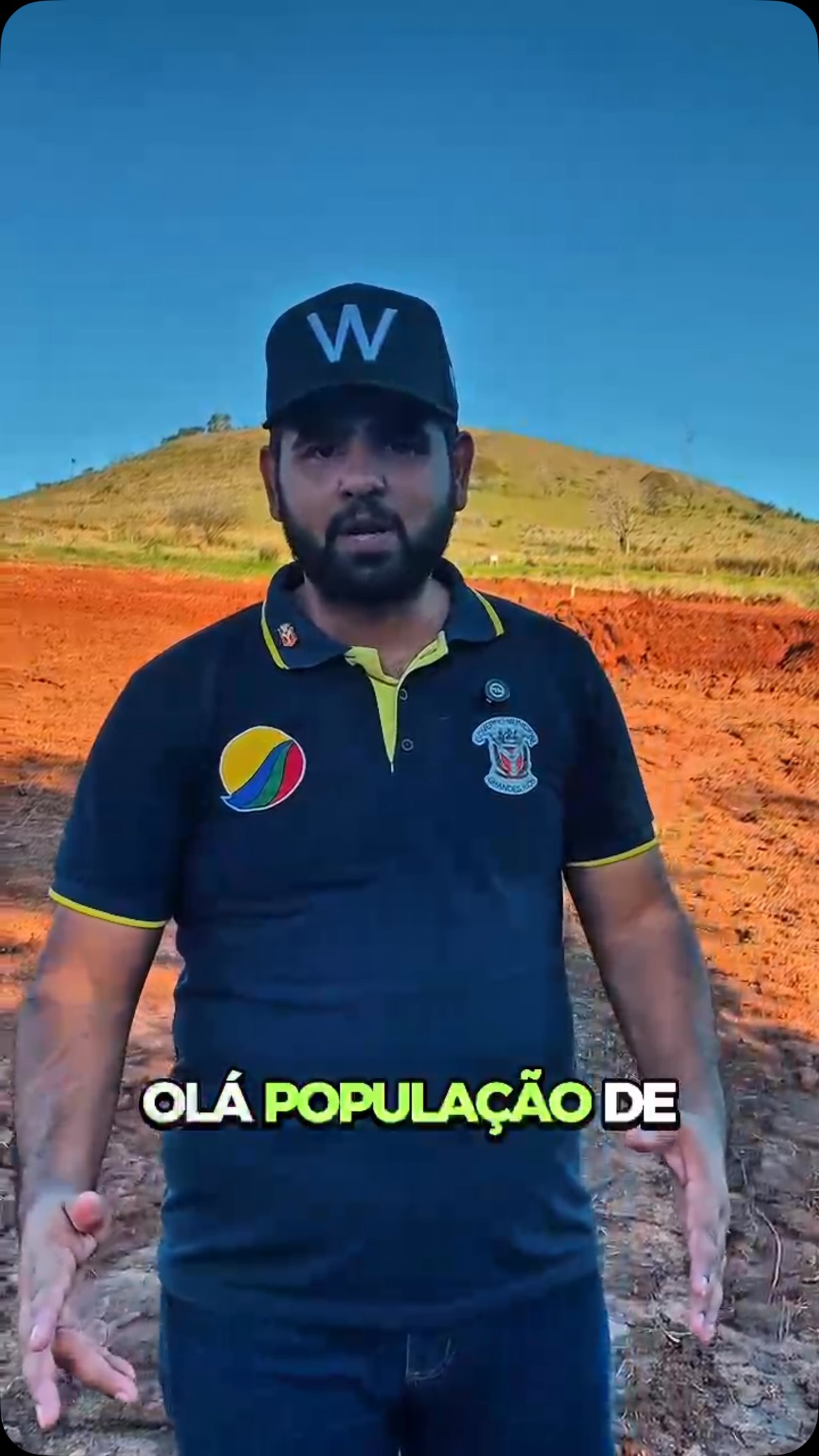 Andamento das obras em Grandes Rios