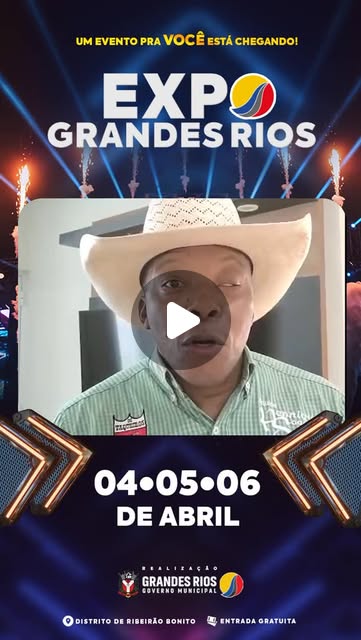 Convite ExpoGrandesRios 2026 - Henrique Soares