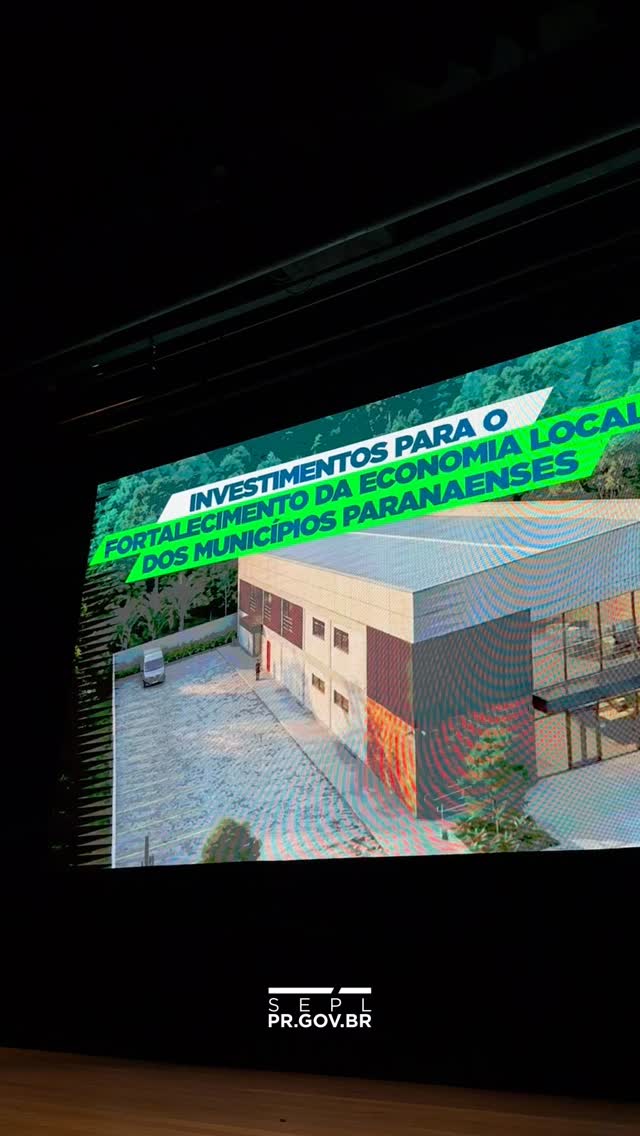 O Paraná tem progresso e rota definida! 