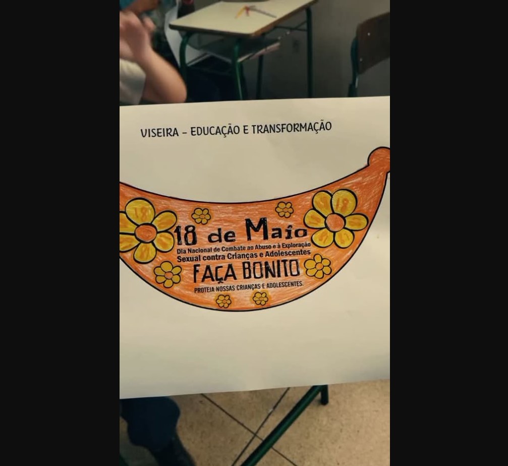 Prefeitura Municipal de Grandes Rios realiza ações do Maio Laranja com alunos da rede municipal