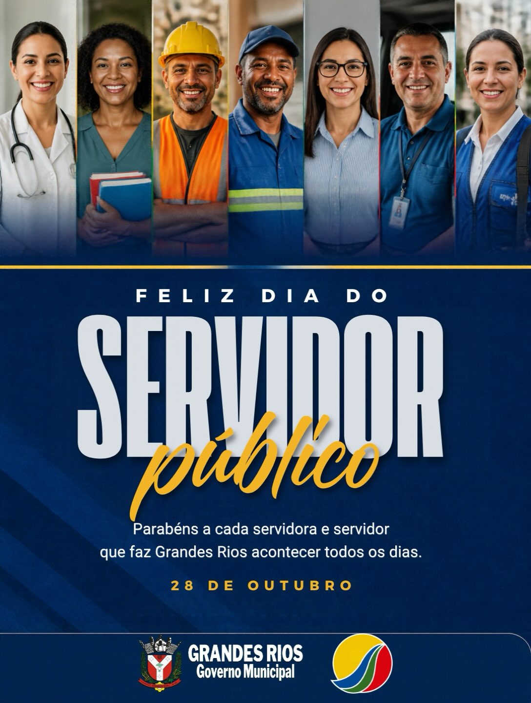 Hoje, 28 de outubro, é Dia do Servidor Público!