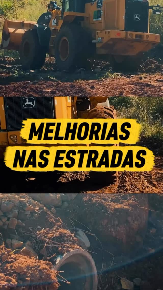 Melhorias nas estradas rurais da região da Ponte Nova