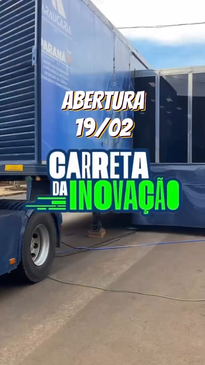 Grandes Rios recebe a Carreta da Inovação em cerimônia de abertura oficial